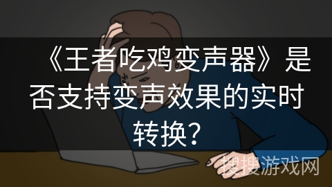 《王者吃鸡变声器》是否支持变声效果的实时转换？