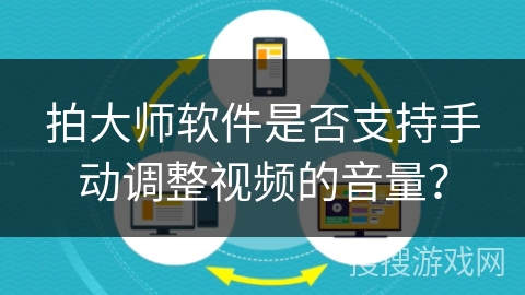 拍大师软件是否支持手动调整视频的音量？