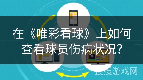 在《唯彩看球》上如何查看球员伤病状况? 在《唯彩看球》上如何查看球员伤病状况?