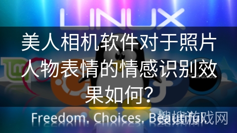 美人相机软件对于照片人物表情的情感识别效果如何？