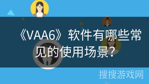 《VAA6》软件有哪些常见的使用场景？