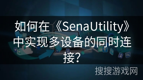 如何在《SenaUtility》中实现多设备的同时连接？