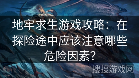 地牢求生游戏攻略：在探险途中应该注意哪些危险因素？