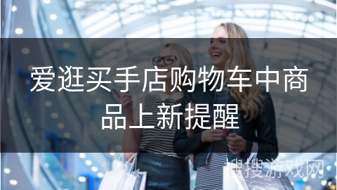 爱逛买手店购物车中商品上新提醒