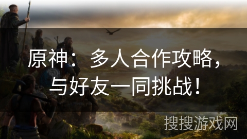 原神：多人合作攻略，与好友一同挑战！