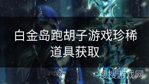 白金岛跑胡子游戏珍稀道具获取