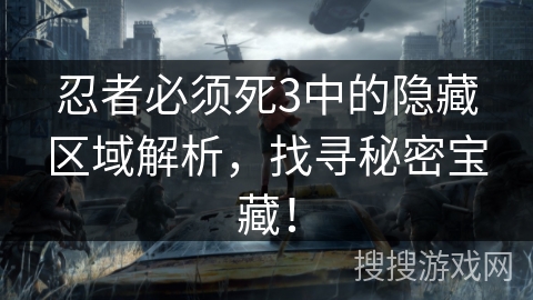 忍者必须死3中的隐藏区域解析，找寻秘密宝藏！