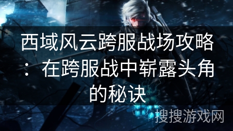 西域风云跨服战场攻略：在跨服战中崭露头角的秘诀