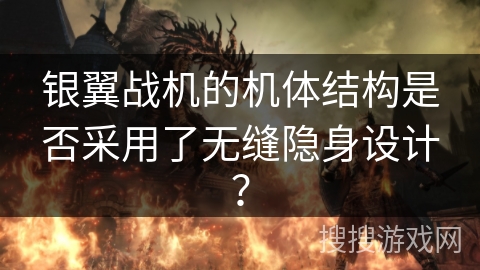 银翼战机的机体结构是否采用了无缝隐身设计? 银翼战机的机体结构是否采用了无缝隐身设计?