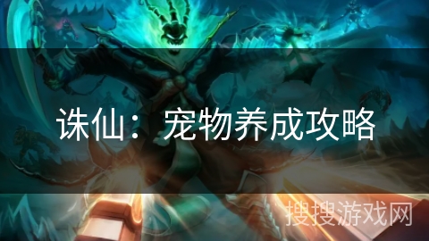 诛仙：宠物养成攻略