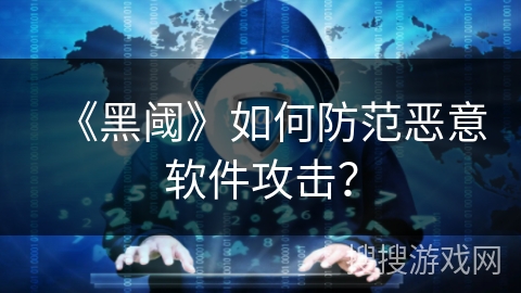 《黑阈》如何防范恶意软件攻击？