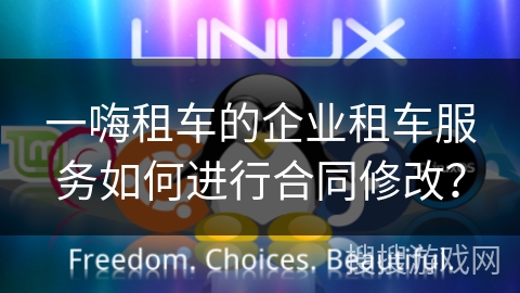 一嗨租车的企业租车服务如何进行合同修改? 一嗨租车的企业租车服务如何进行合同修改?