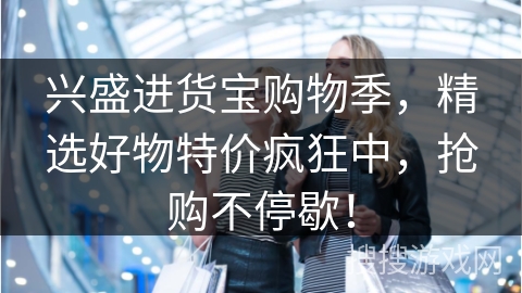 兴盛进货宝购物季,精选好物特价疯狂中,抢购不停歇!