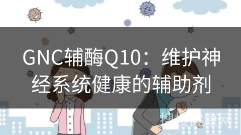 GNC辅酶Q10：维护神经系统健康的辅助剂