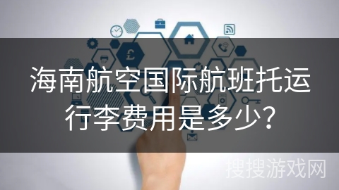 海南航空国际航班托运行李费用是多少？