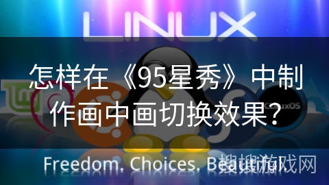 怎样在《95星秀》中制作画中画切换效果？