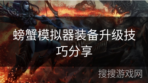 螃蟹模拟器装备升级技巧分享