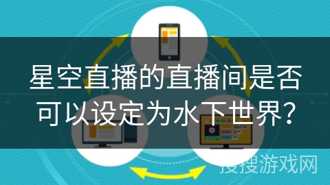 星空直播的直播间是否可以设定为水下世界？