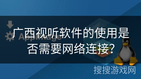 广西视听软件的使用是否需要网络连接？