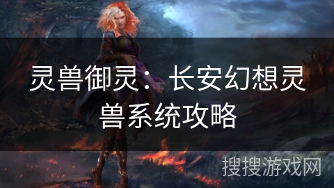 灵兽御灵：长安幻想灵兽系统攻略