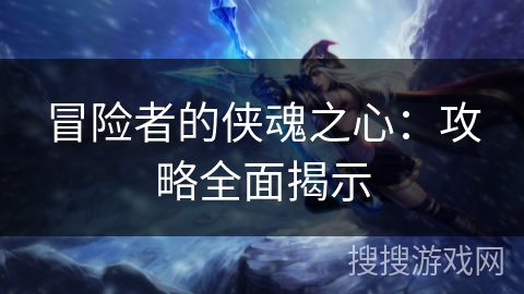 冒险者的侠魂之心：攻略全面揭示