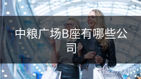 中粮广场B座有哪些公司