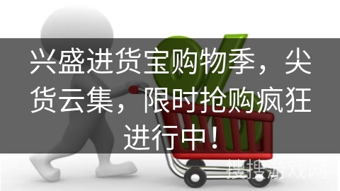 兴盛进货宝购物季，尖货云集，限时抢购疯狂进行中！