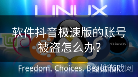 软件抖音极速版的账号被盗怎么办？