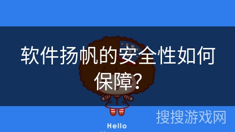 软件扬帆的安全性如何保障？