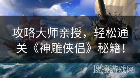 攻略大师亲授，轻松通关《神雕侠侣》秘籍！