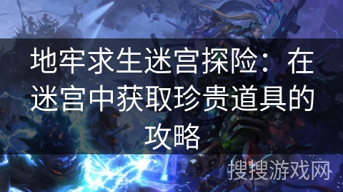 地牢求生迷宫探险：在迷宫中获取珍贵道具的攻略