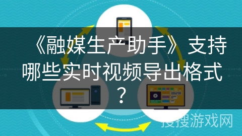 《融媒生产助手》支持哪些实时视频导出格式？