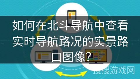 如何在北斗导航中查看实时导航路况的实景路口图像？