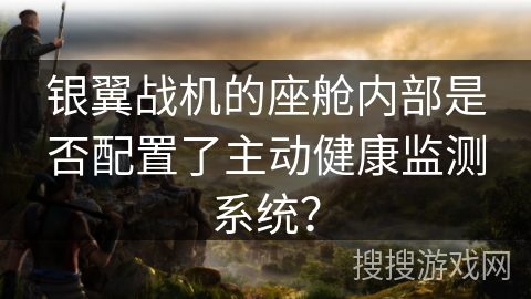 银翼战机的座舱内部是否配置了主动健康监测系统？