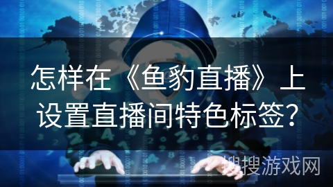 怎样在《鱼豹直播》上设置直播间特色标签？