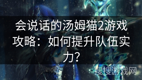 会说话的汤姆猫2游戏攻略：如何提升队伍实力？