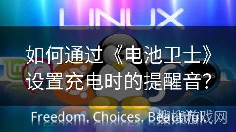 如何通过《电池卫士》设置充电时的提醒音？