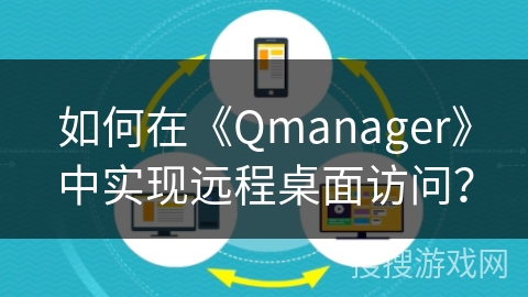 如何在《Qmanager》中实现远程桌面访问？