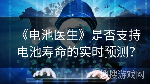 《电池医生》是否支持电池寿命的实时预测？