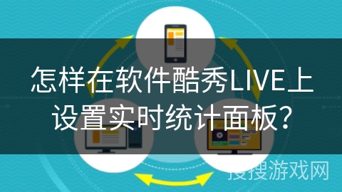 怎样在软件酷秀LIVE上设置实时统计面板？