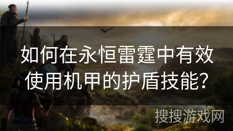 如何在永恒雷霆中有效使用机甲的护盾技能？