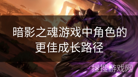 暗影之魂游戏中角色的更佳成长路径 暗影之魂游戏中角色的更佳成长路径