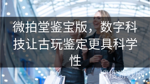 微拍堂鉴宝版，数字科技让古玩鉴定更具科学性