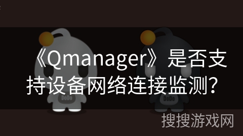《Qmanager》是否支持设备网络连接监测？