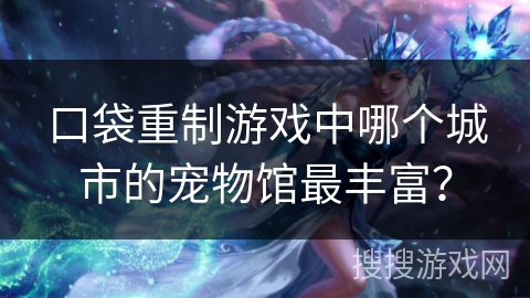 口袋重制游戏中哪个城市的宠物馆最丰富？