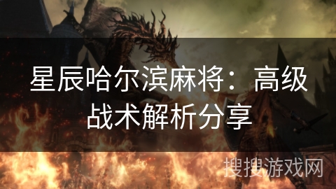 星辰哈尔滨麻将：高级战术解析分享