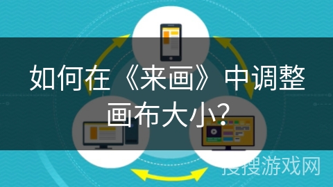 如何在《来画》中调整画布大小？