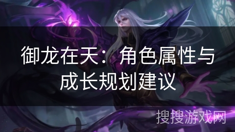 御龙在天：角色属性与成长规划建议