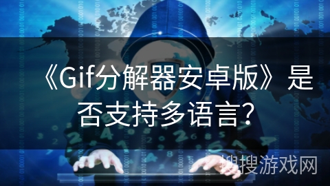 《Gif分解器安卓版》是否支持多语言？