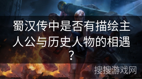 蜀汉传中是否有描绘主人公与历史人物的相遇？